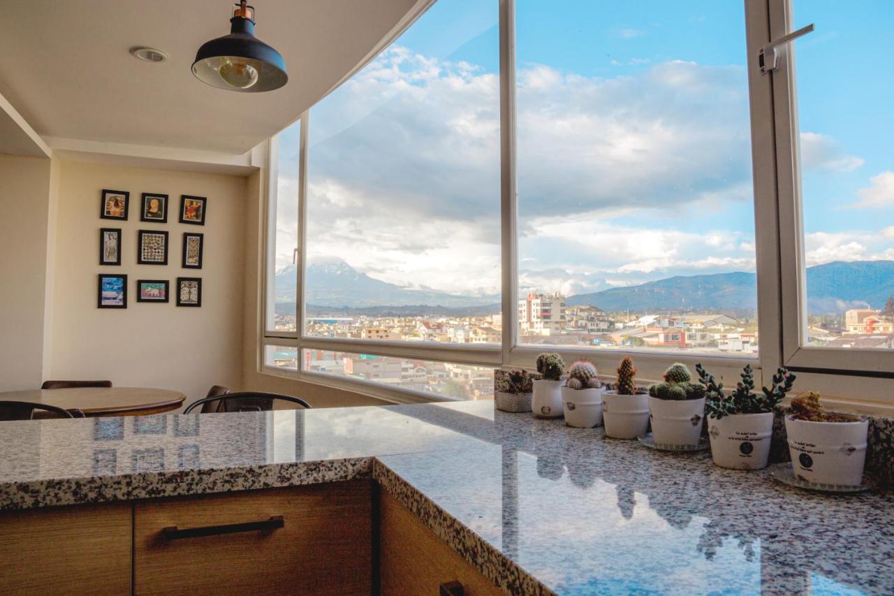 Apartamento Wanderlot - Departamento Leganza - Penthouse Lujoso Riobamba Exterior foto