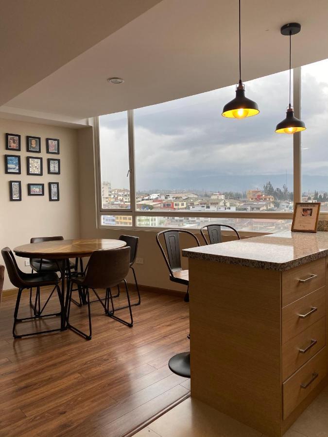 Apartamento Wanderlot - Departamento Leganza - Penthouse Lujoso Riobamba Exterior foto