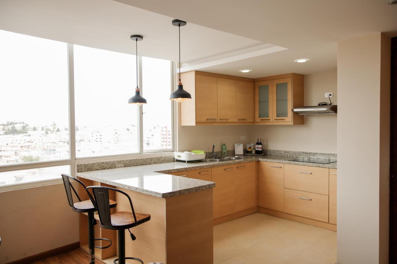 Apartamento Wanderlot - Departamento Leganza - Penthouse Lujoso Riobamba Exterior foto