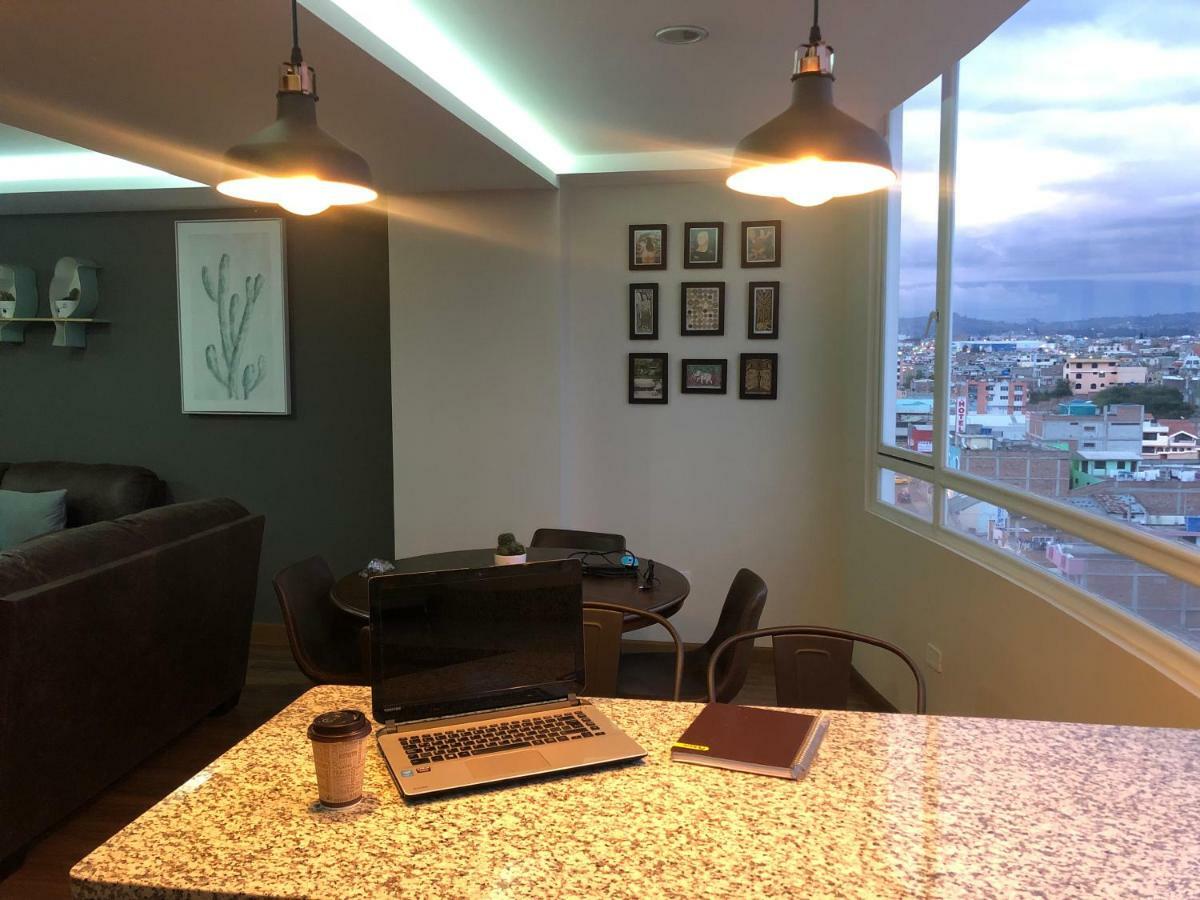Apartamento Wanderlot - Departamento Leganza - Penthouse Lujoso Riobamba Exterior foto